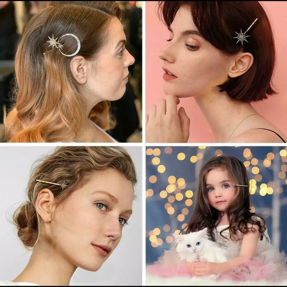 2 X $30FOR MOON LOVER SET OF 3 MOON STAR SNOWFLAKE - Picture 5 of 8